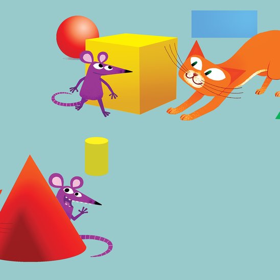 Cube Cat, Cone Cat